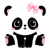 Mignon bébé panda