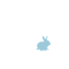 rabbit easter pattern easter