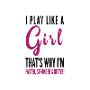 Girl power feminist saying gift