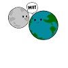 Earth meets Moon