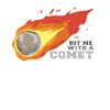 Space Comet Collision