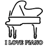 I love piano