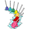 Melted Lollipops lollipops