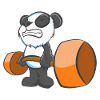 Panda Krafttraining