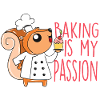 Baking squirrel