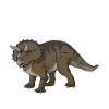 Équipe Dino Triceratops Dino Dinosaure