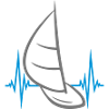 pulse frequency heart beat sea waves boat sailing s