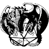 Pen and paper dragon cube