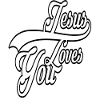 Jesus loves you