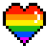 Heart rainbow