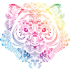 tiger mandala bunt