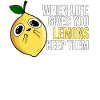 Zitrone Spruch