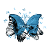 Jeans butterfly