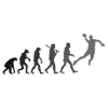 evolution towards handball