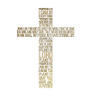 Croix religieuse chrétienne d’inspiration