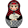 Matryoshka matryoshka Russian doll cat