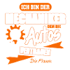 Mechaniker dem die Autos
