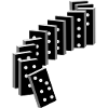 tile-based game with dominoes
