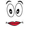 visage heureux