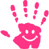 hand Lächeln
