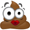 Funny poop pile
