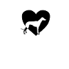 Greyhound in the heart