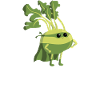 Kohlrabi Grøntsager Superfood Vegetar Vegan Hero