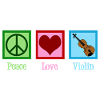 Peace Love Violin