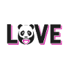 Panda bear love