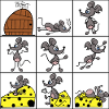 Mice with cheese
