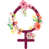 Vénus symbole fleurs