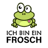 Ich bin ein Frosch