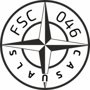 FSC casuals Zwart/Wit