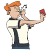 Soccer referee red card