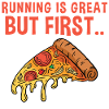PIZZA JOGGING RUNNING