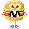Halloween Monster Burger