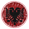Albansk ørn dobbelhodet ørn Shqiptar-albanere