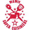 mamie super cuisiniere logo ustensile