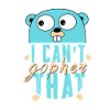 Golang Gopher, Stylish