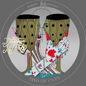 Two of Cups | Zwei der Kelche Tarot Karte