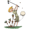 Golf Golf Swing Shot Gift Idea