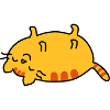 lazy cat