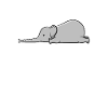 Tired Elephant | Gift cute cute