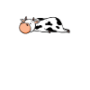Tired cow | Gift cute cute
