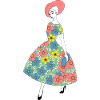 Parisienne - Summer dress with flowers