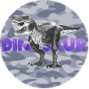 incognito dinosaur art