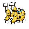 Banana Demonstration Fruit Protest Uprising