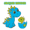 Big Brother T-Shirt Dino Dinosaur