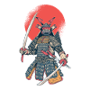 Samurai Kämpfer - Kampfkunst Geschenk