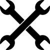 2 Wrench Logo Design